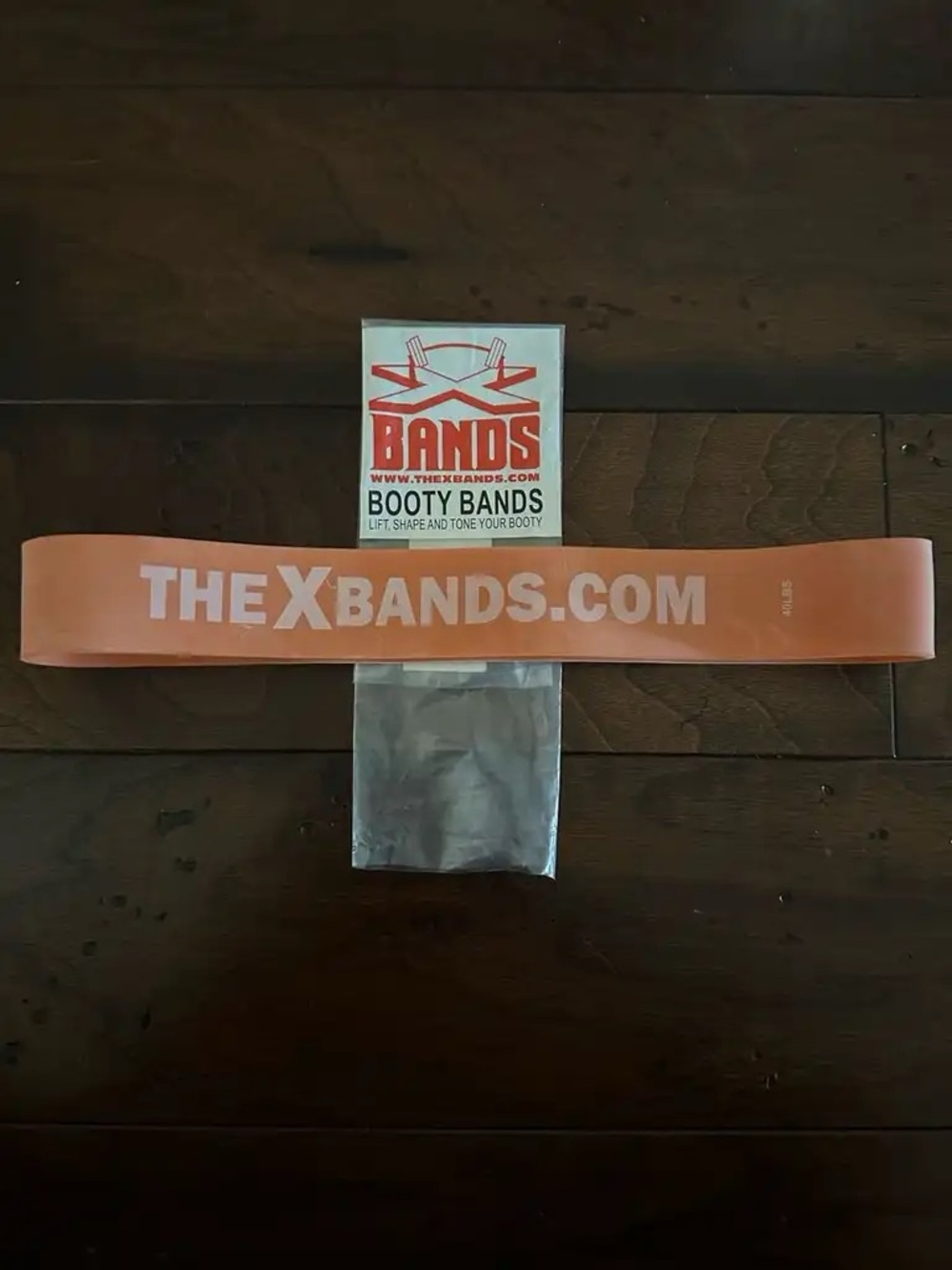 The X Bands Orange Booty Resistance Band by TheXBands.com